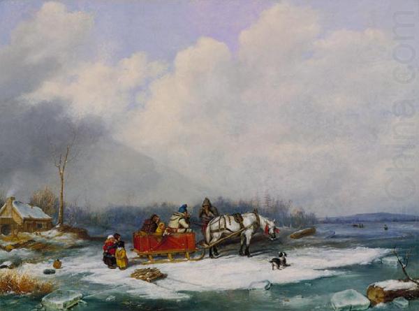 Winter Landscape, Cornelius Krieghoff